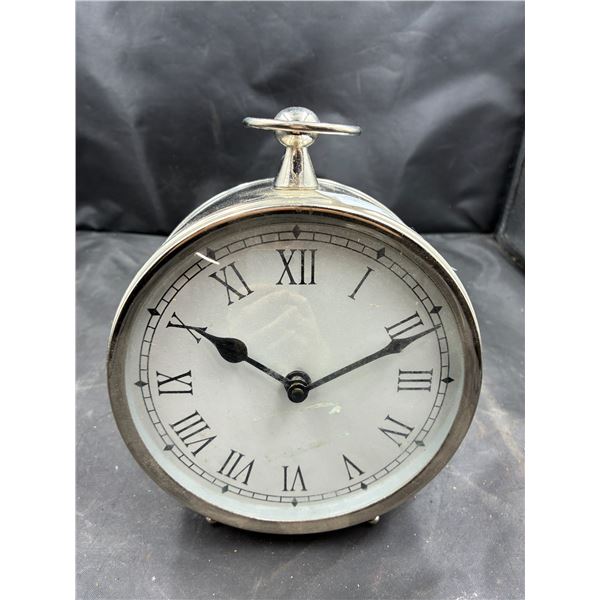 Vintage extra large alarm clock 6.5" dia