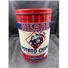 Image 1 : Very nice 1950s Hiland Potato Chip Can, Large