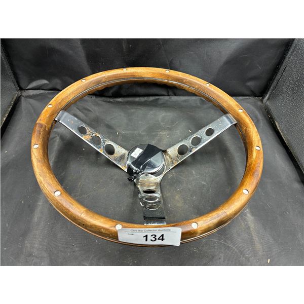 Vintage 1950s steering wheel 13" dia