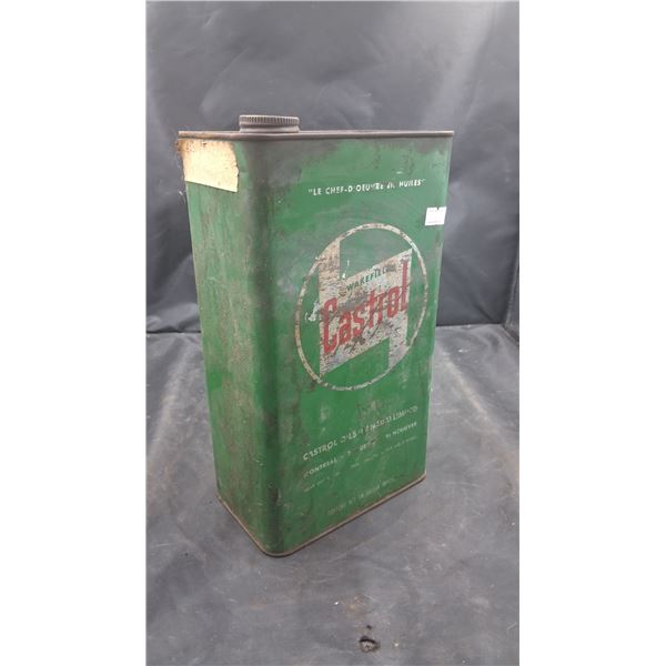 1950s Castrol Wakefield 1 gallon can