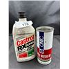 Image 1 : 2 vintage Castrol oil quart cans
