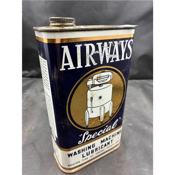 Vintage Airways washing machine lubricant 1 pint tin