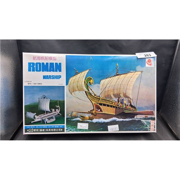 Vintage sailboat model kit