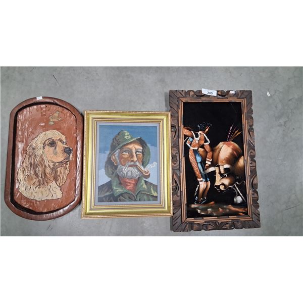 3 collectable artwork pieces