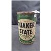 Image 1 : Vintage Quakerstate tin
