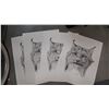 Image 2 : Approx 4 large Catherine White prints