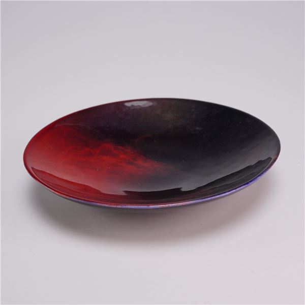 Royal Doulton Flambe Veined Bone China Pin Dish