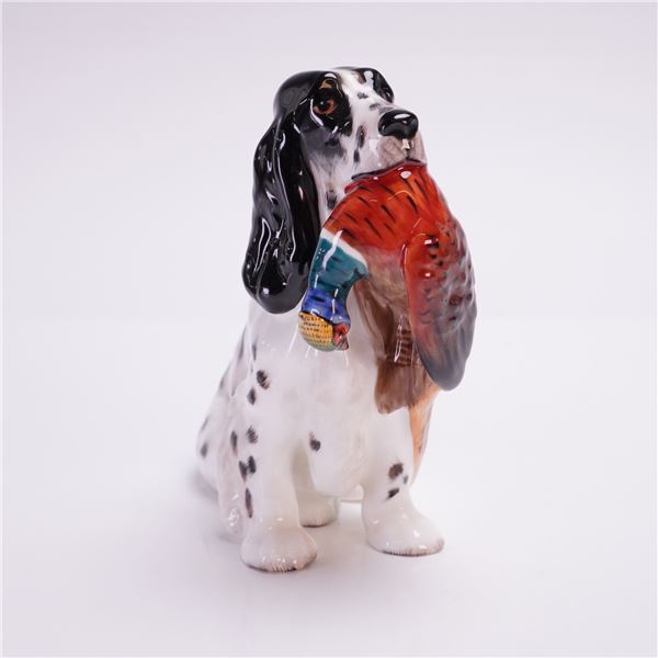 Royal Doulton Dog Figurine, Cocker Spaniel with Pheasant HN1138
