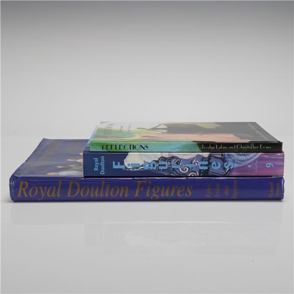 A Collection of Three Royal Doulton Figurine Reference Books and Catalogues
