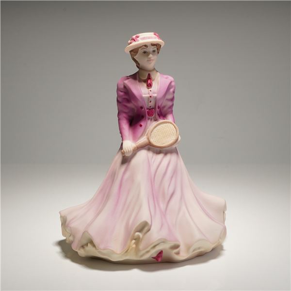 Coalport Beau Monde On Court Figurine by Peter Holland Issued 1997