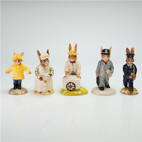 A Collection of 5 Royal Doulton Bunnykins Figurines