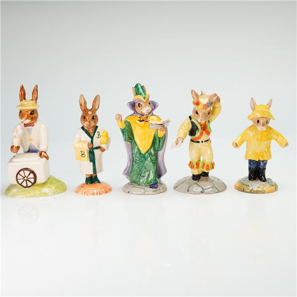 5pc Collection of Royal Doulton Bunnykins Figurines