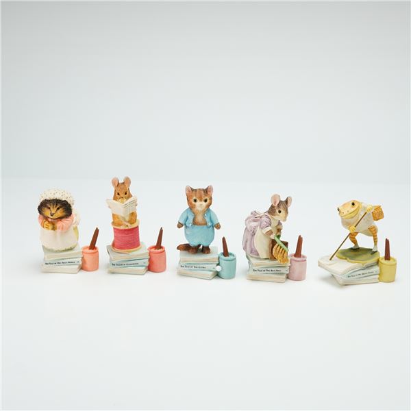 5pc The World of Beatrix Potter Figurines