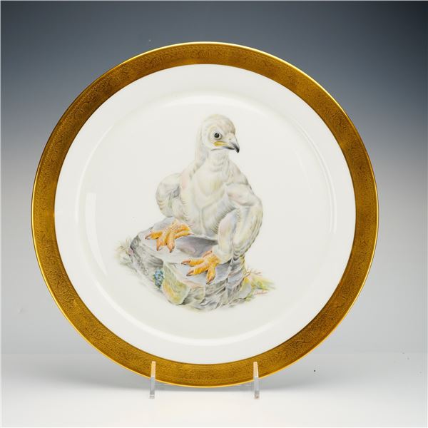 Boehm Young America 1776 Bone China Bird Plate