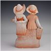 Image 4 : German Porcelain Rural Boy and Girl Figurine