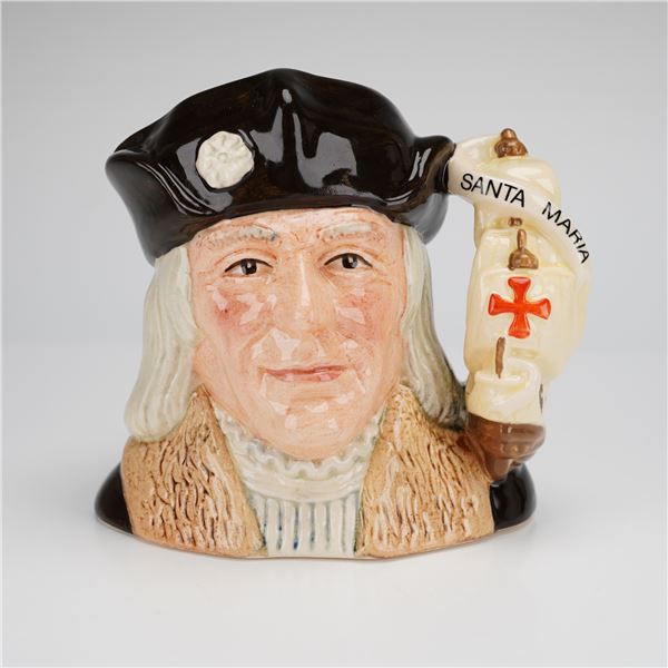Royal Doulton Small Character Jug, Christopher Columbus D6911