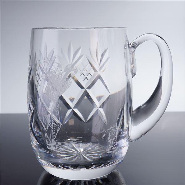 Royal Doulton Crystal Canadian Open Commemorative Mug, Limited Edition