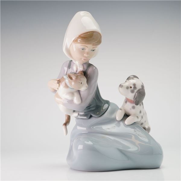 Lladro Porcelain Figurine Little Friskies 01005032