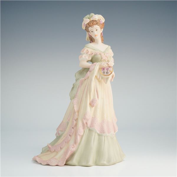 Coalport Porcelain Figurine, Age of Elegance Tapestry