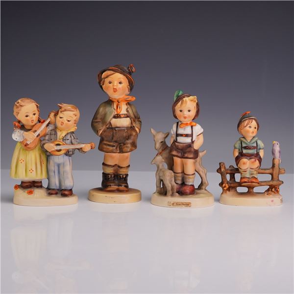 4pc Grouping of Goebel M.I. Hummel Porcelain Figurines