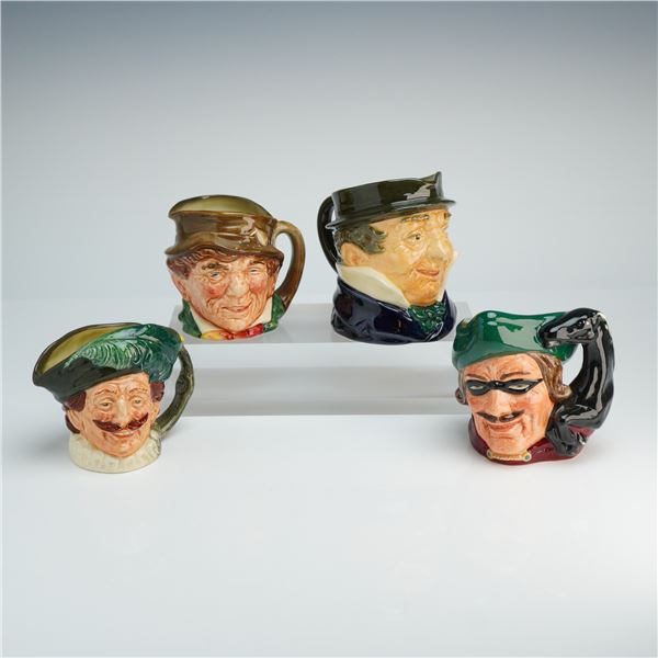Collection of Four Royal Doulton Small Character Jugs