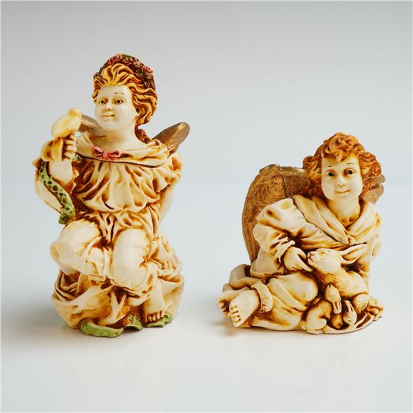 2pc Harmony Kingdom Trinket Boxes, Joie De Vivre and La Gardienne