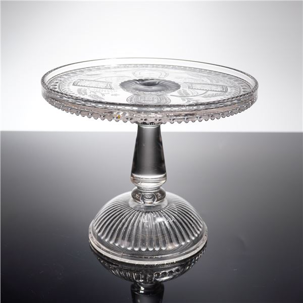 Adams & Company Good Luck Horseshoe Pedestal Cake Stand