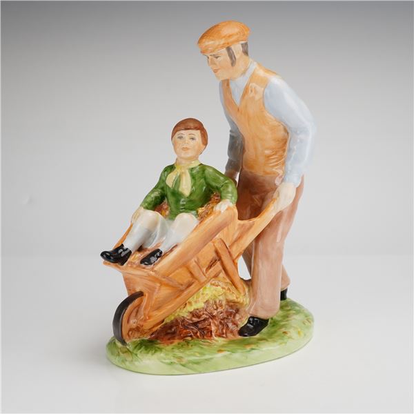 Coalport Bone China Figurine, Autumn Leaves