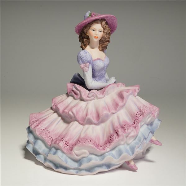 Coalport Porcelain The Age of Elegance Figurine, Covent Garden