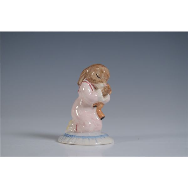 Royal Doulton Bunnykins Figurine, Goodnight Bunnykins DB157