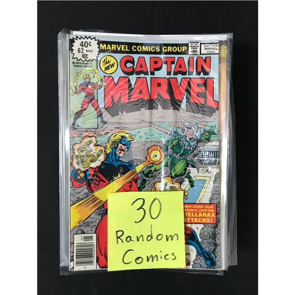 LOT OF 30 RANDOM COMICS