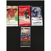 Image 1 : LOT OF 4 HOCKEY SEALED BOOSTER PACKS