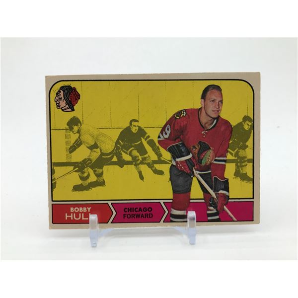 1968-69 OPC BOBBY HULL HOCKEY TRADING CARD