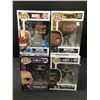 Image 1 : LOT OF 4 FUNKO POPS IN ORIGINAL PACKAGING