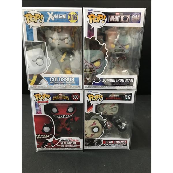 LOT OF 4 FUNKO POPS IN ORIGINAL PACKAGING