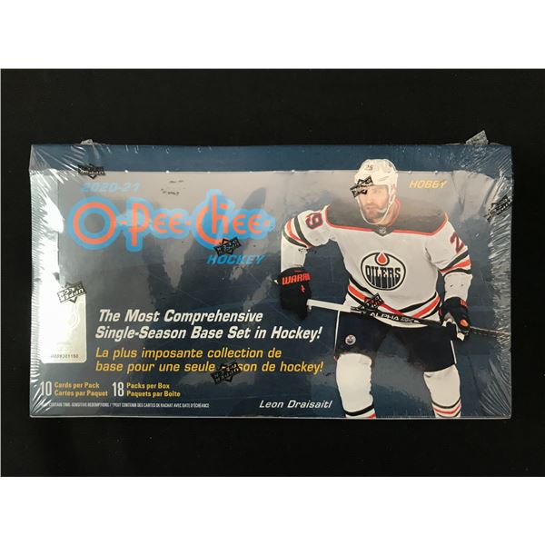 2020-21 UPPER DECK OPC HOCKEY SEALED TRADING CARDS BOX