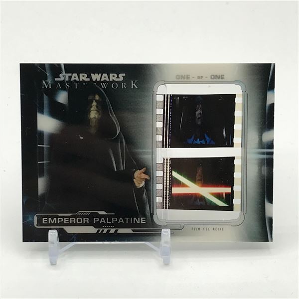 TOPP STAR WARS FILM CELL RELIC TRADING CARD 1/1