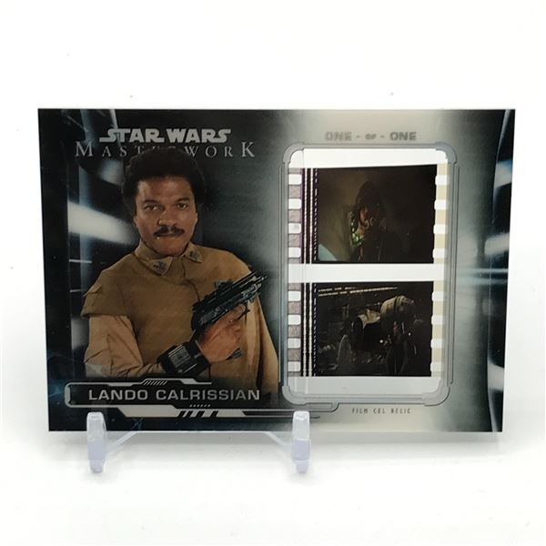 TOPPS STAR WARS TRILOGY FILM CELL RELIC TRADING CARD 1/1