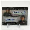 Image 1 : TOPPS STAR WARS MASTERWORK DUAL SIGNED STAR WARS TRADING CARD 25/50
