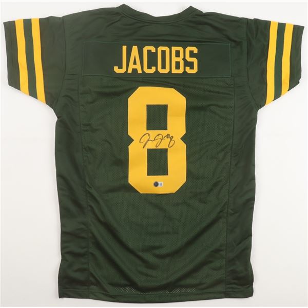 JOSH JACOBS SIGNED JERSEY - BECEKTT COA