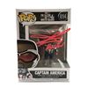Image 1 : ANTHONY MACKIE SIGNED CAPTAIN AMERICA FUNKO POP - KB COA