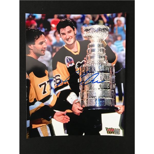 MARIO LEMIEUX SIGNED 8X10 - ACE COA