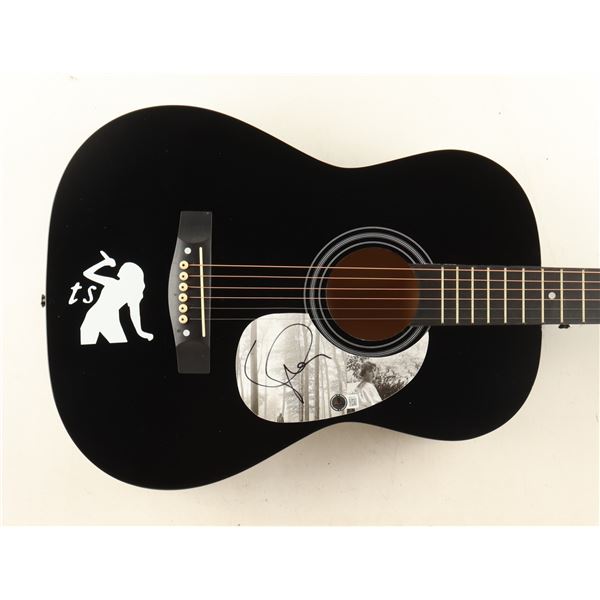 TAYLOR SWIFT SIGNED ACOUSTIC GUITAR - BECKETT COA