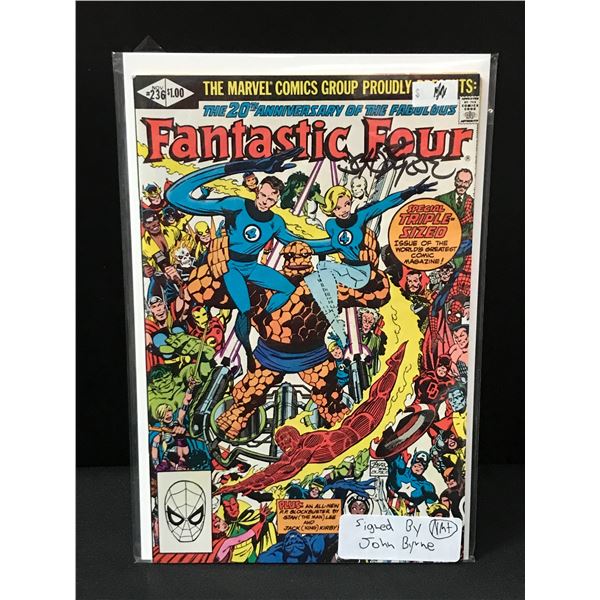 THE FANTASTIC FOUR #236 SIGNED BY JOHN BYRNE - MARVEL COMICS