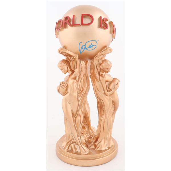 AL PACINO SIGNED WORLD IS YOURS PAPERWEIGHT  - BECKETT COA