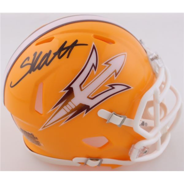 CAM SKATTEBO SIGNED ASU SUN DEVILS MINI HELMET - JSA COA