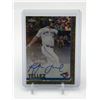 Image 1 : 2010 TOPPS ROWDY TELLEZ SIGNED ROOKIE TRADING CARD 01/50