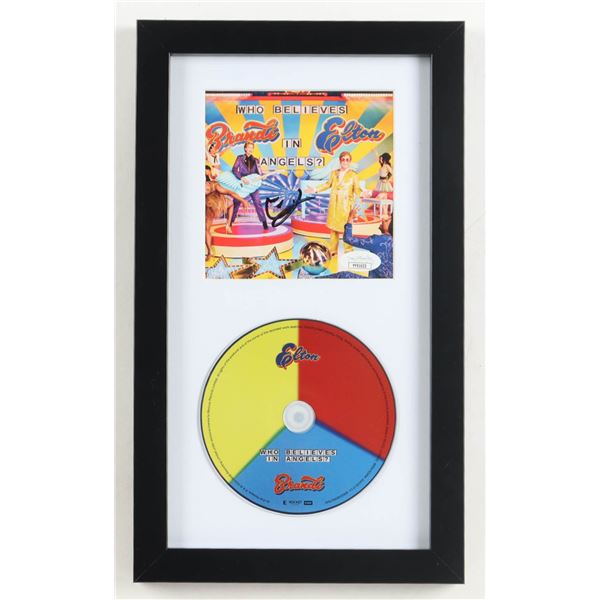 ELTON JOHN SIGNED CD PRESENTATION DISPLAY (JSA COA)