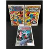 Image 1 : LOT OF 3 CAPTAIN AMERICA COMICS CPV - MARVEL COMICS