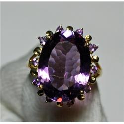 Amethyst Ring  - 12.05 Carat Total Weight